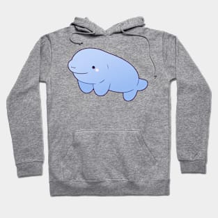 Blue Manatee Hoodie